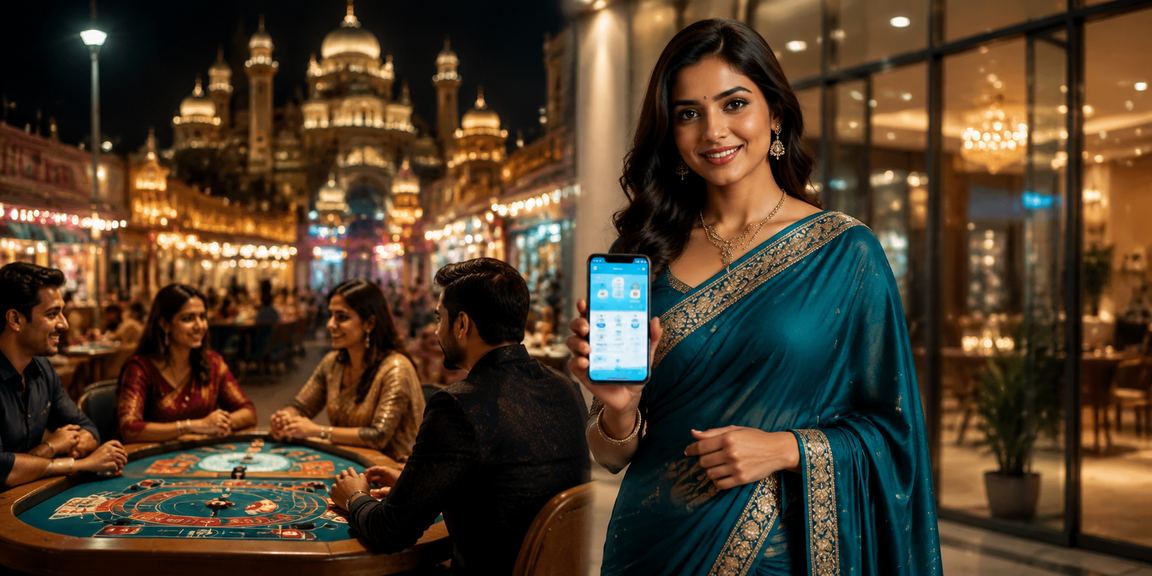 Enjoying the Andar Bahar card game in Lucknow old city